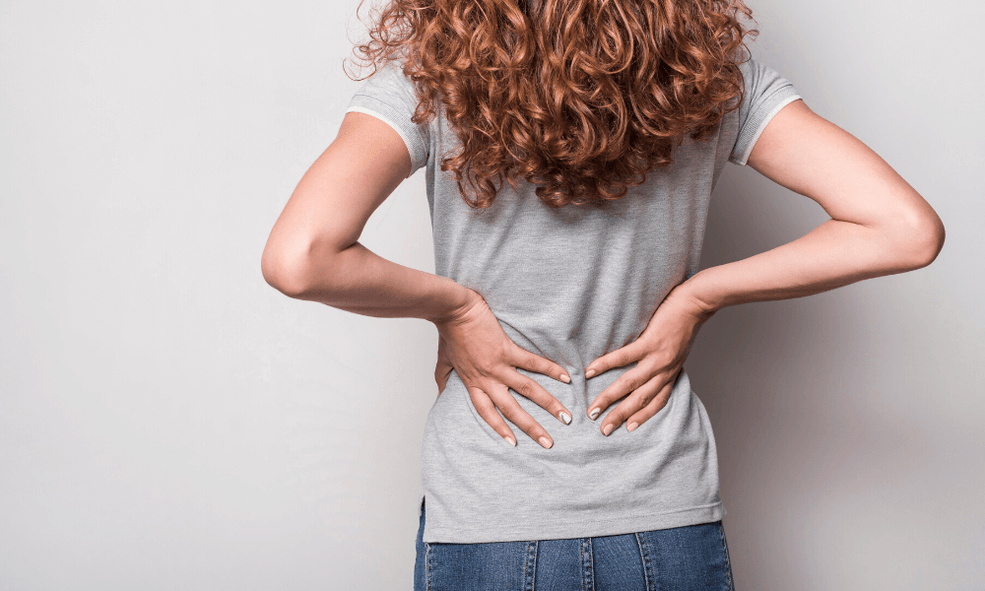 Back pain with a girl